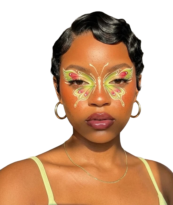 Bold Expression makeup look